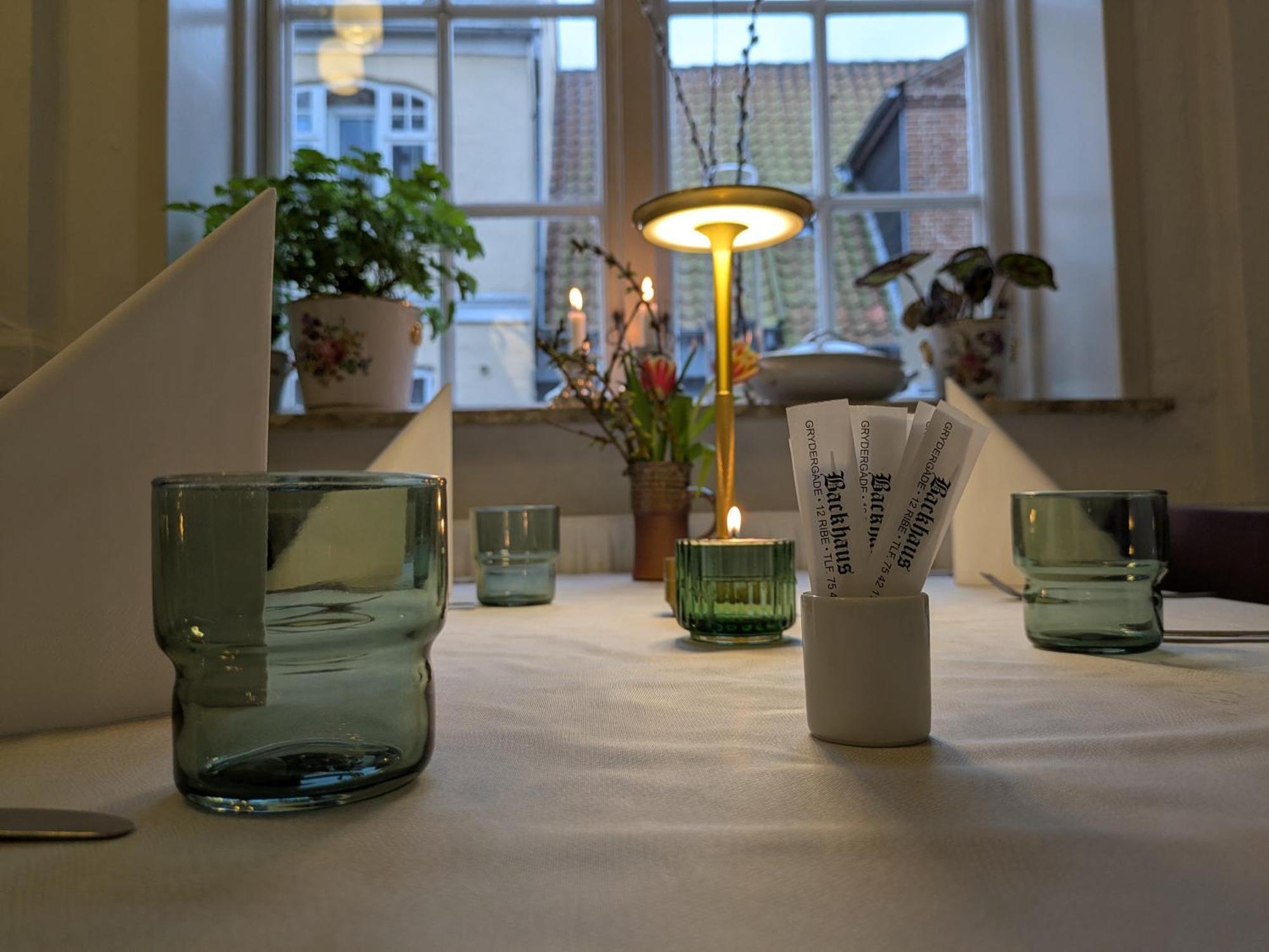 Restaurant Backhaus Hotel Ribe Buitenkant foto